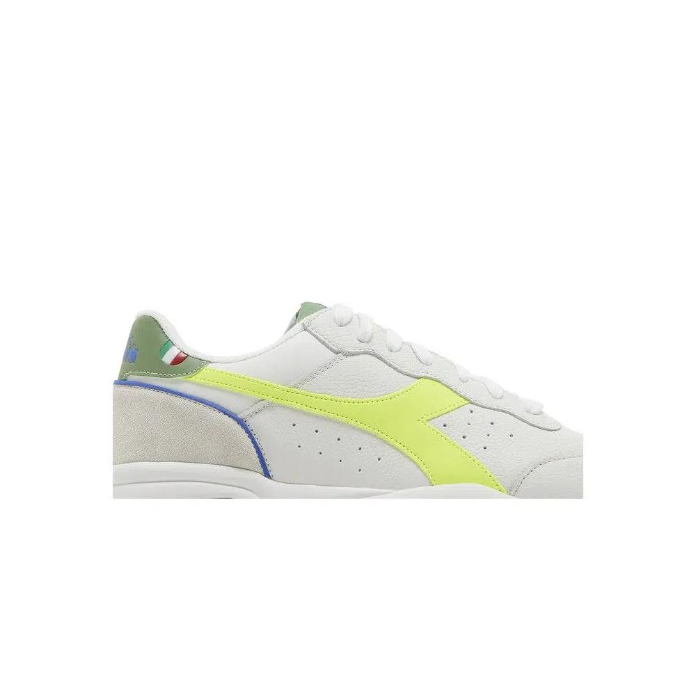 Кроссовки Diadora Maverick Ball 'White Acid Green' 2