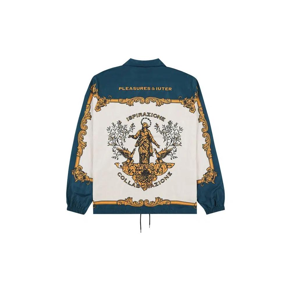 Куртки-бомберы Pleasures Lorenzo Coach Jacket 'Dark Green' 2
