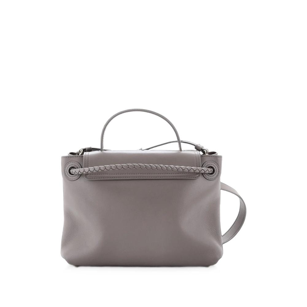 Ciao Ciao Top Handle Bag Leather with Intrecciato Detail Small satchel 2