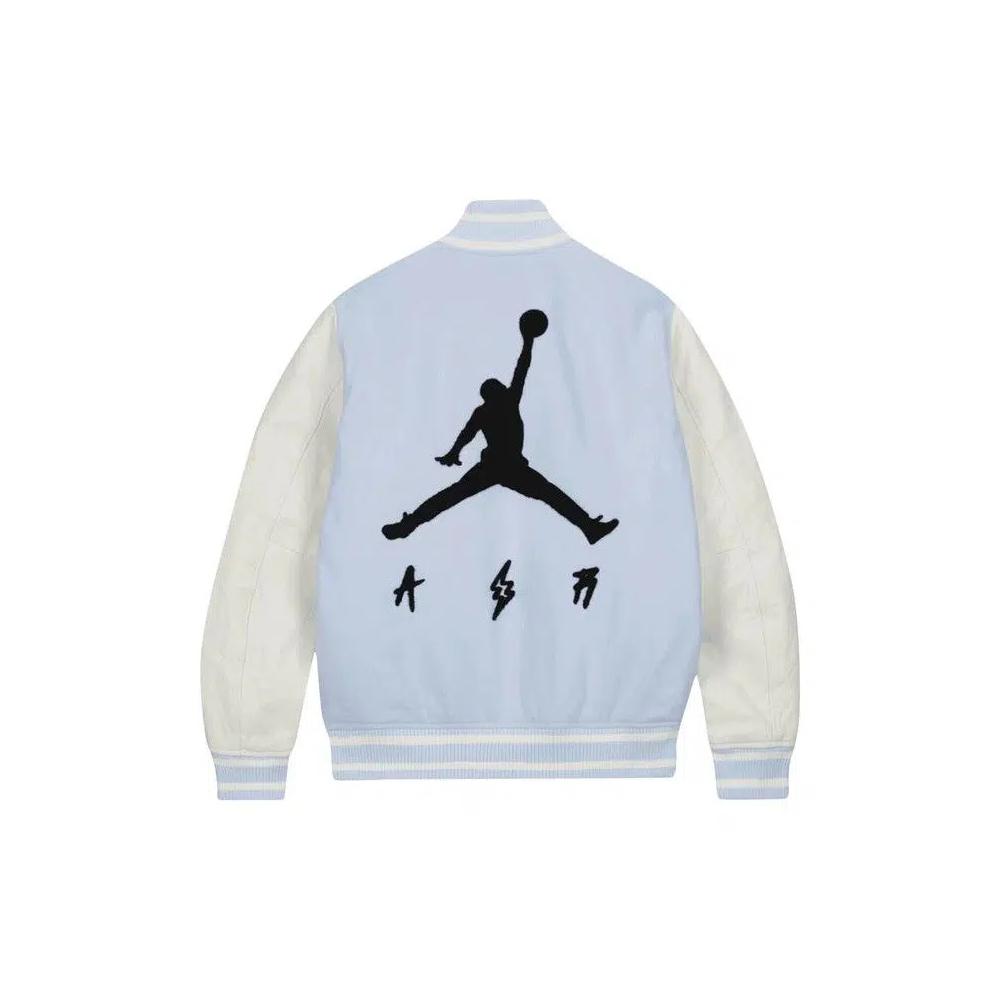 Varsity Jackets Air Jordan x J Balvin Varsity Jacket 'Небесно-голубой' 2