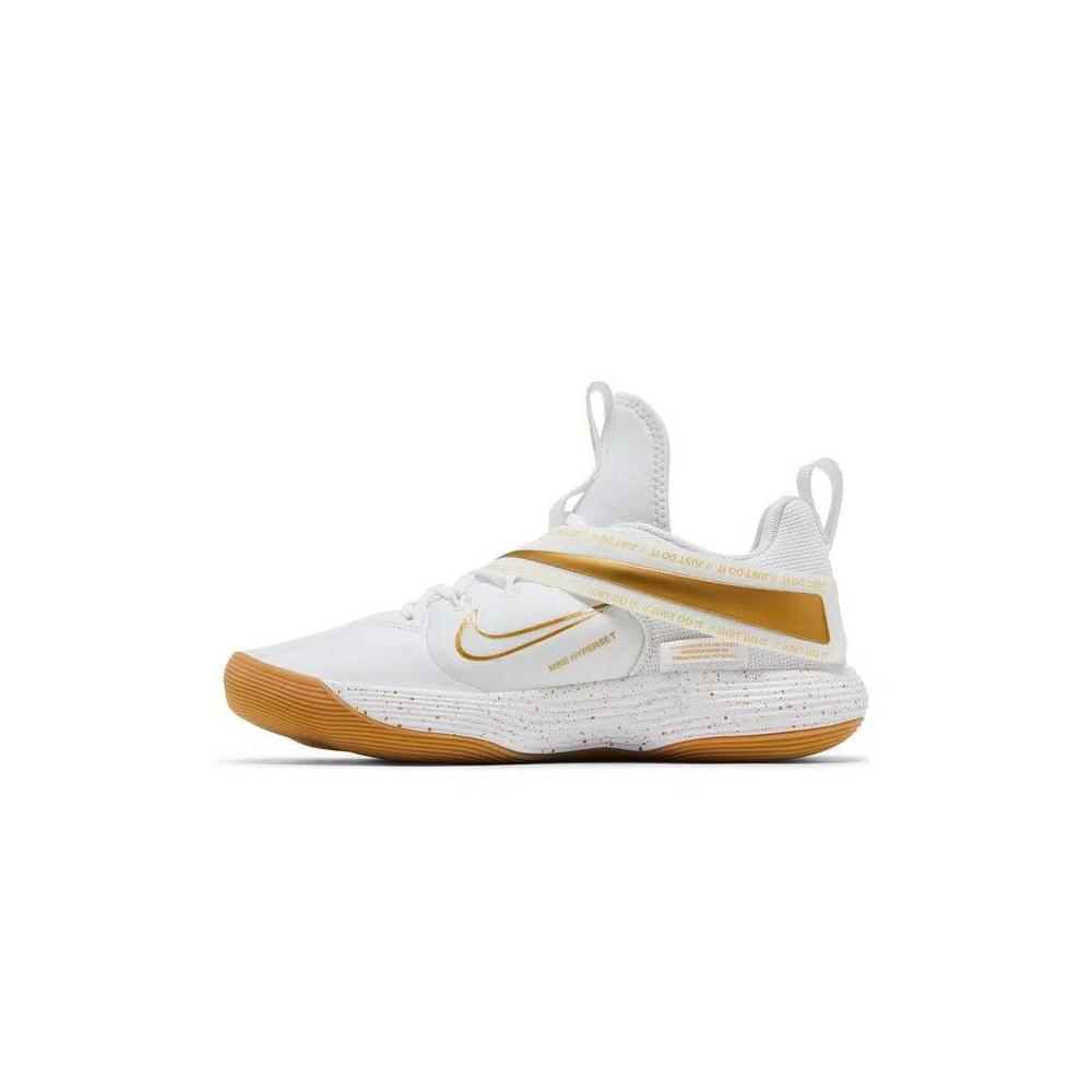 Кроссовки Nike React Hyperset SE «White Metallic Gold» 3
