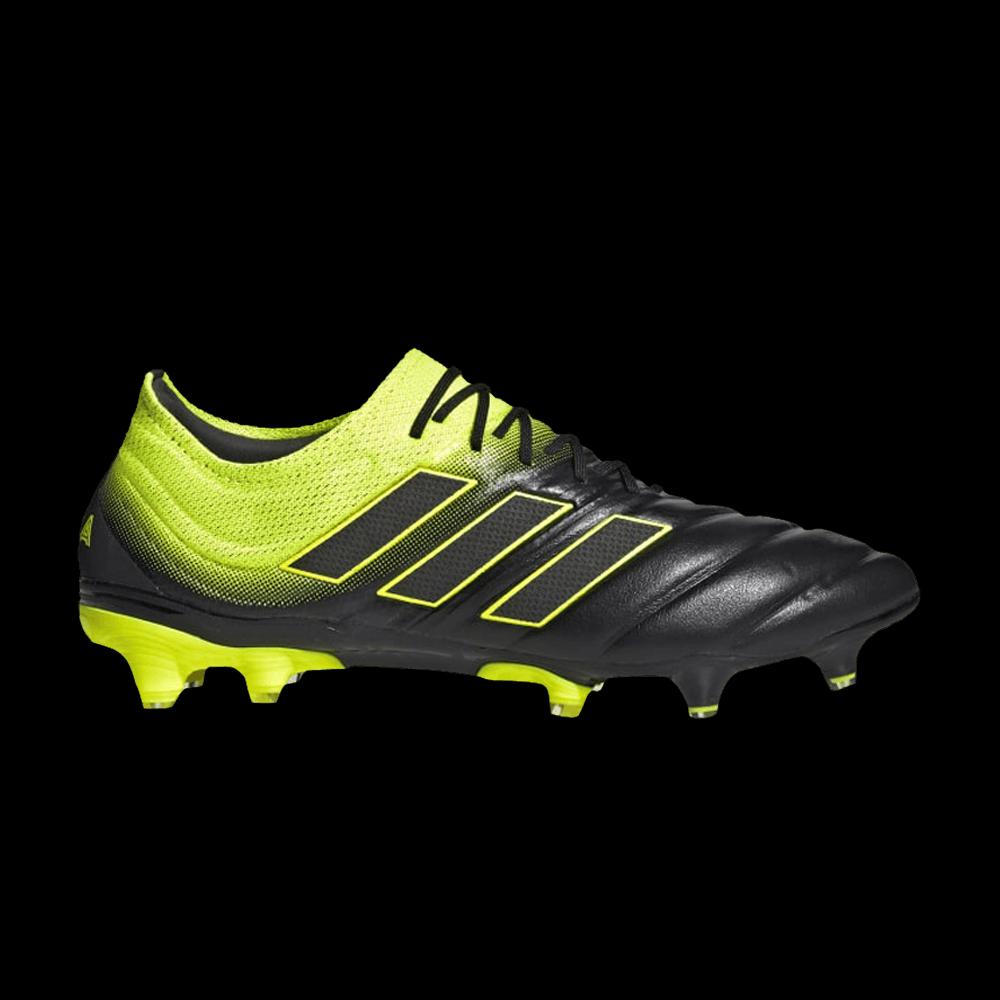 Бутсы Adidas Copa 19.1 FG 'Black Solar Yellow' 1
