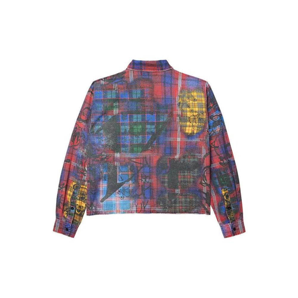 Фланелевые рубашки Vale Forever Graffiti Flannel 'Multicolor' 2