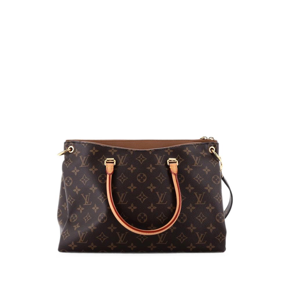 Pallas Tote Monogram Canvas with Leather shoulder bag 2
