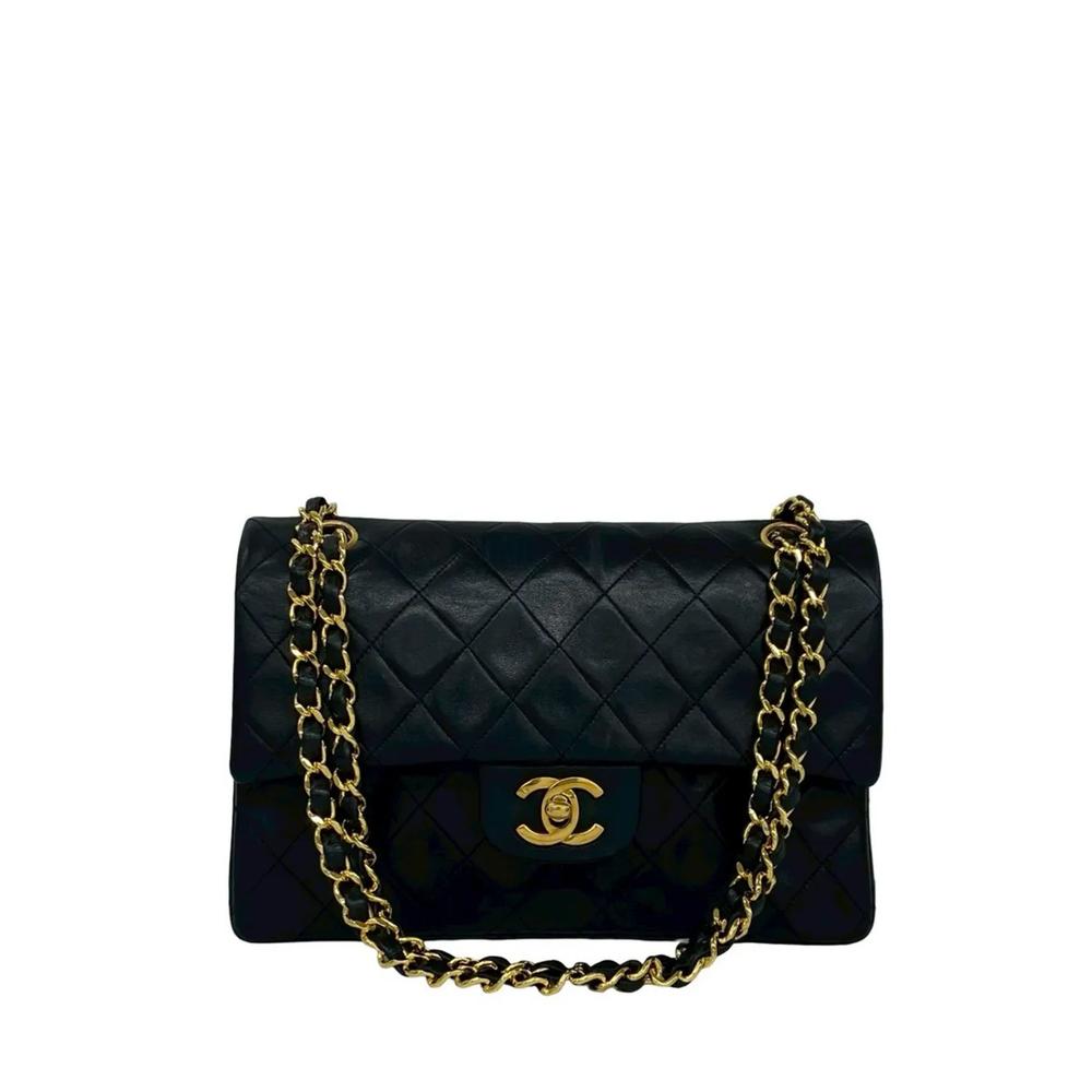 Сумка на плечо Medium Classic Lambskin Double Flap (1986-1994 годы) 1