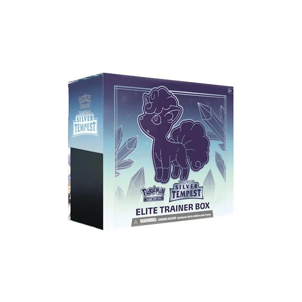 Коллекционные карточки Pokémon Sword & Shield: Silver Tempest Elite Trainer Box 2