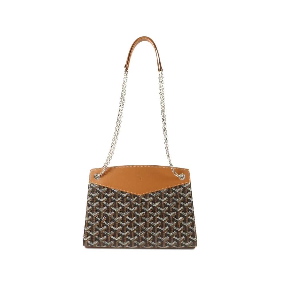 Rouette Structure PM Goyardine shoulder bag 2