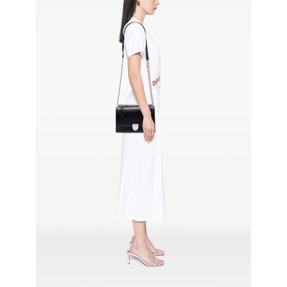 2018 Medium Calfskin Diorama Flap crossbody bag 2