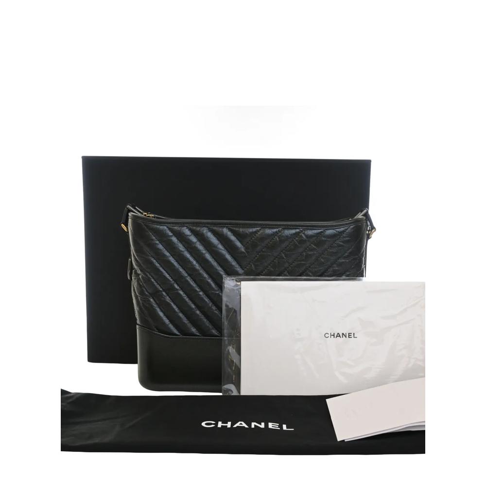 Сумка через плечо Medium Chevron Iridescent Aged Calfskin Gabrielle (2019 год) 2