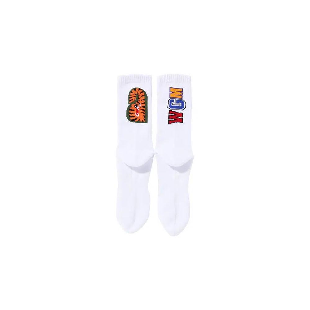 Носки и колготки BAPE Shark Socks 'White' 3