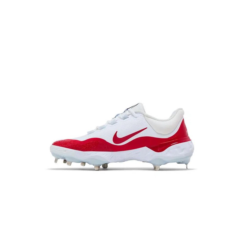 Бутсы Nike Alpha Huarache Elite 4 Low 'White University Red' 3
