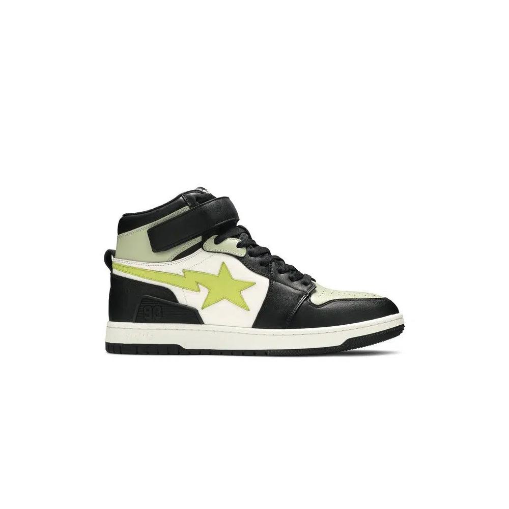 Повседневная обувь BAPE Block Sta High 'Black Lime' 1