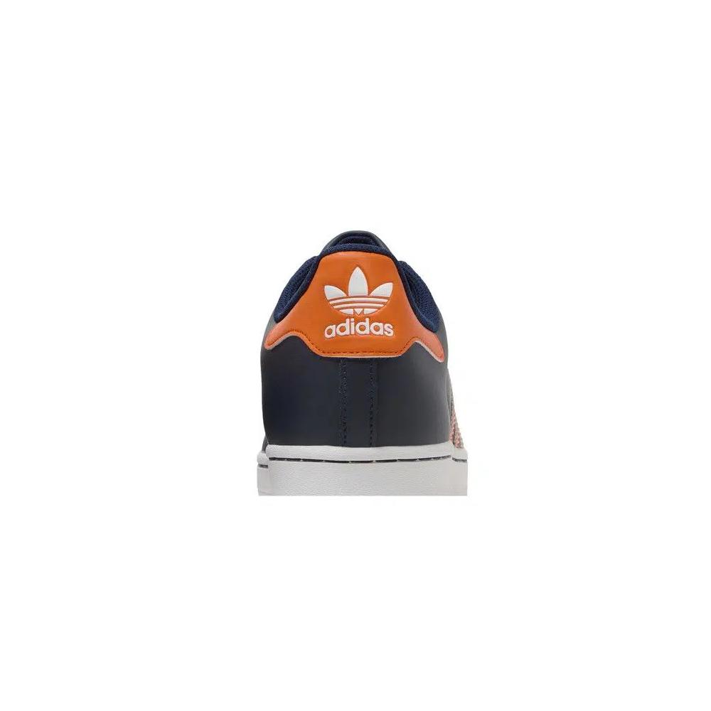 Кроссовки adidas Superstar 'Night Indigo Orange' 7