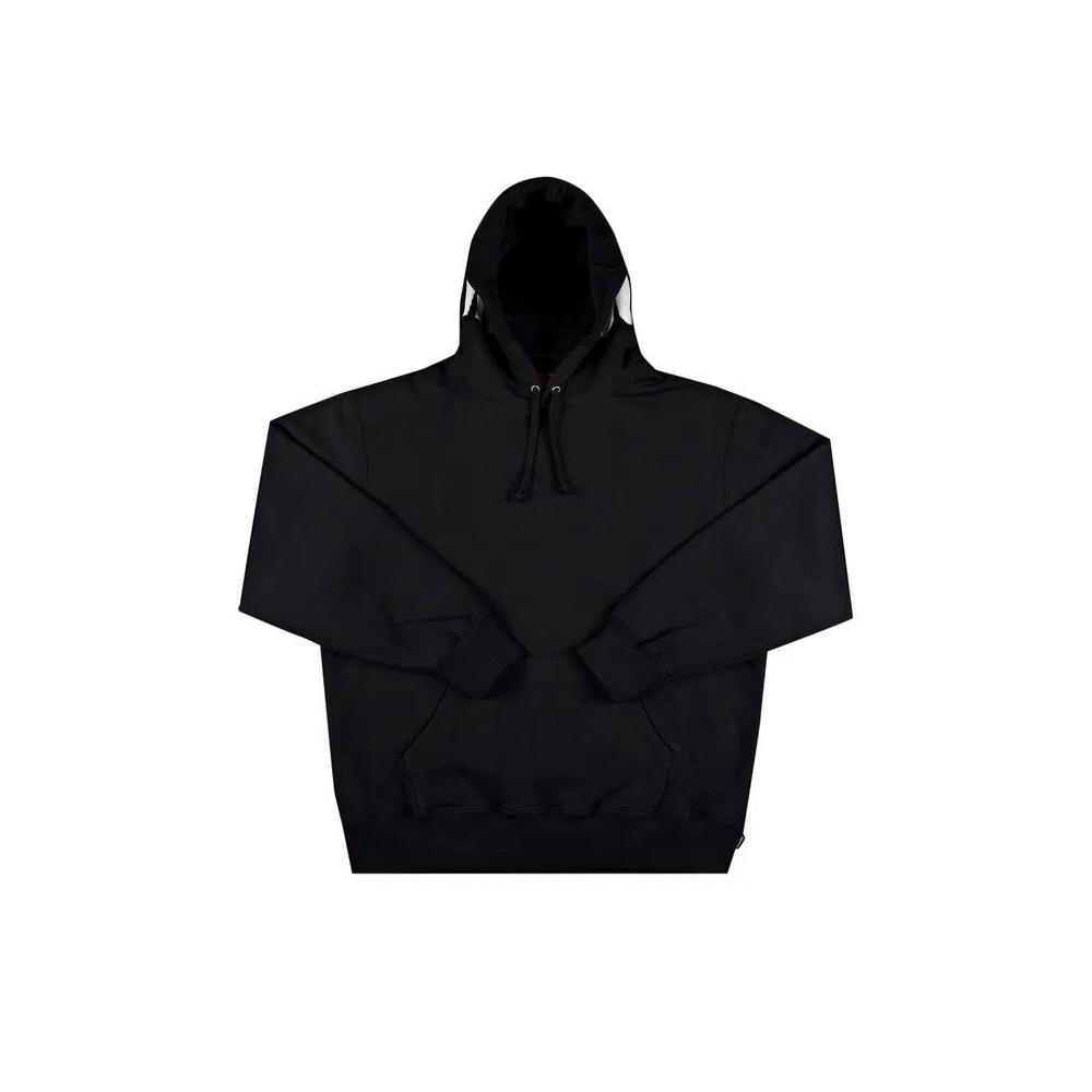 Худи Supreme Rib Hooded Sweatshirt 'Black' 1