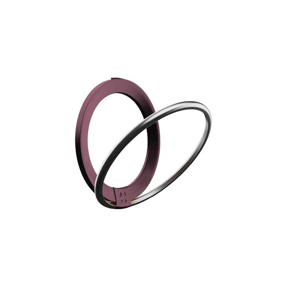 Momax Hoop магнитное кольцо-держатель Magnetic Ring Stand - Вишнёво-розовый Dusky Cherry 2