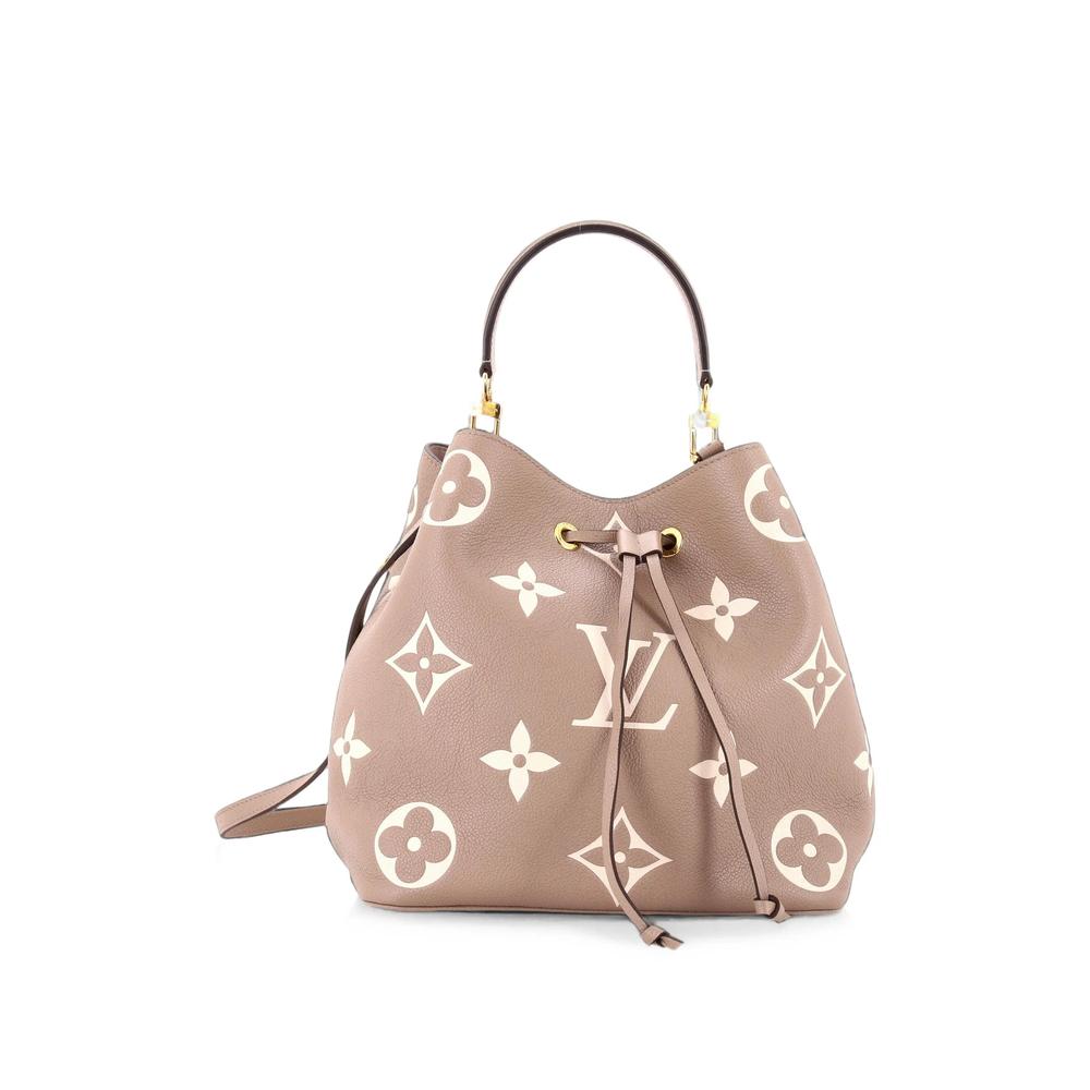 NeoNoe Handbag Bicolor Monogram Empreinte Giant MM bucket bag 2