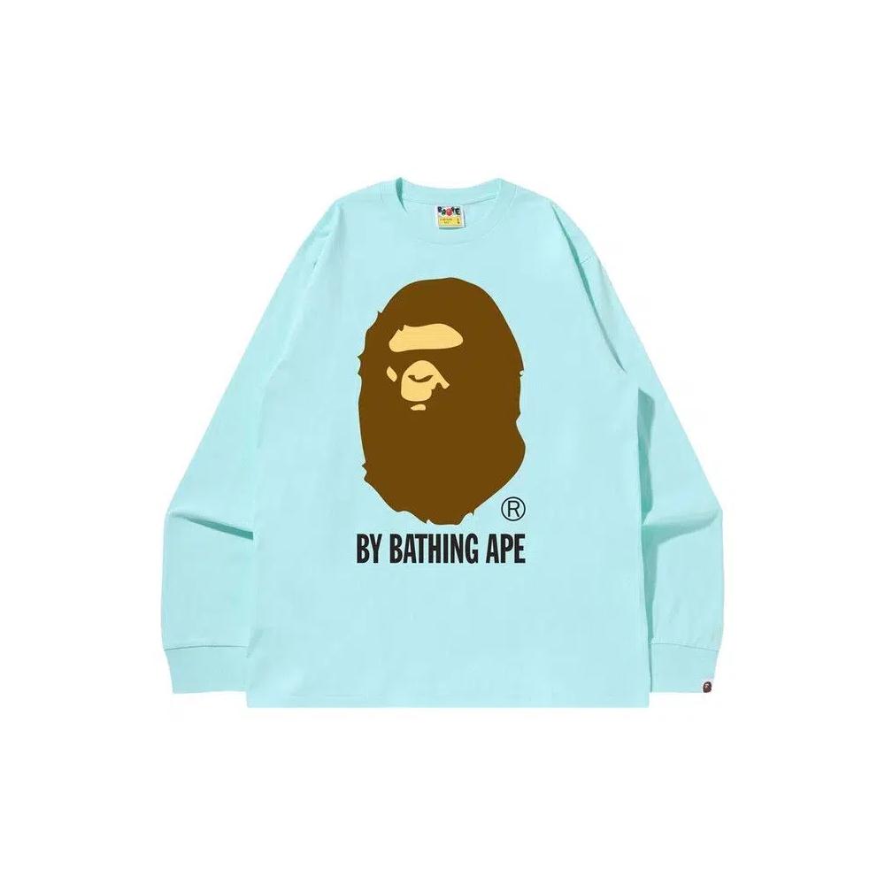 Топы BAPE Long-Sleeve Tee 'Sax' 1