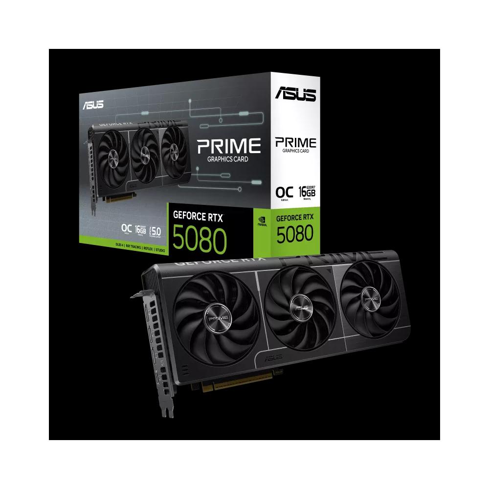 ASUS Prime GeForce RTX 5080 16G OC EVO видеокарта 1