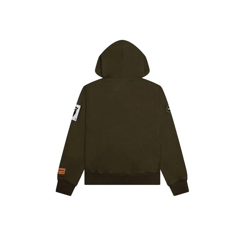Худи Heron Preston Racing Hoodie 'Dark Olive' 2