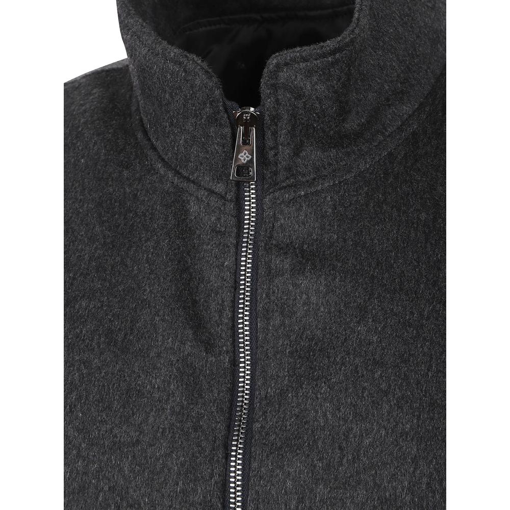 high-neck zip-up gilet 3