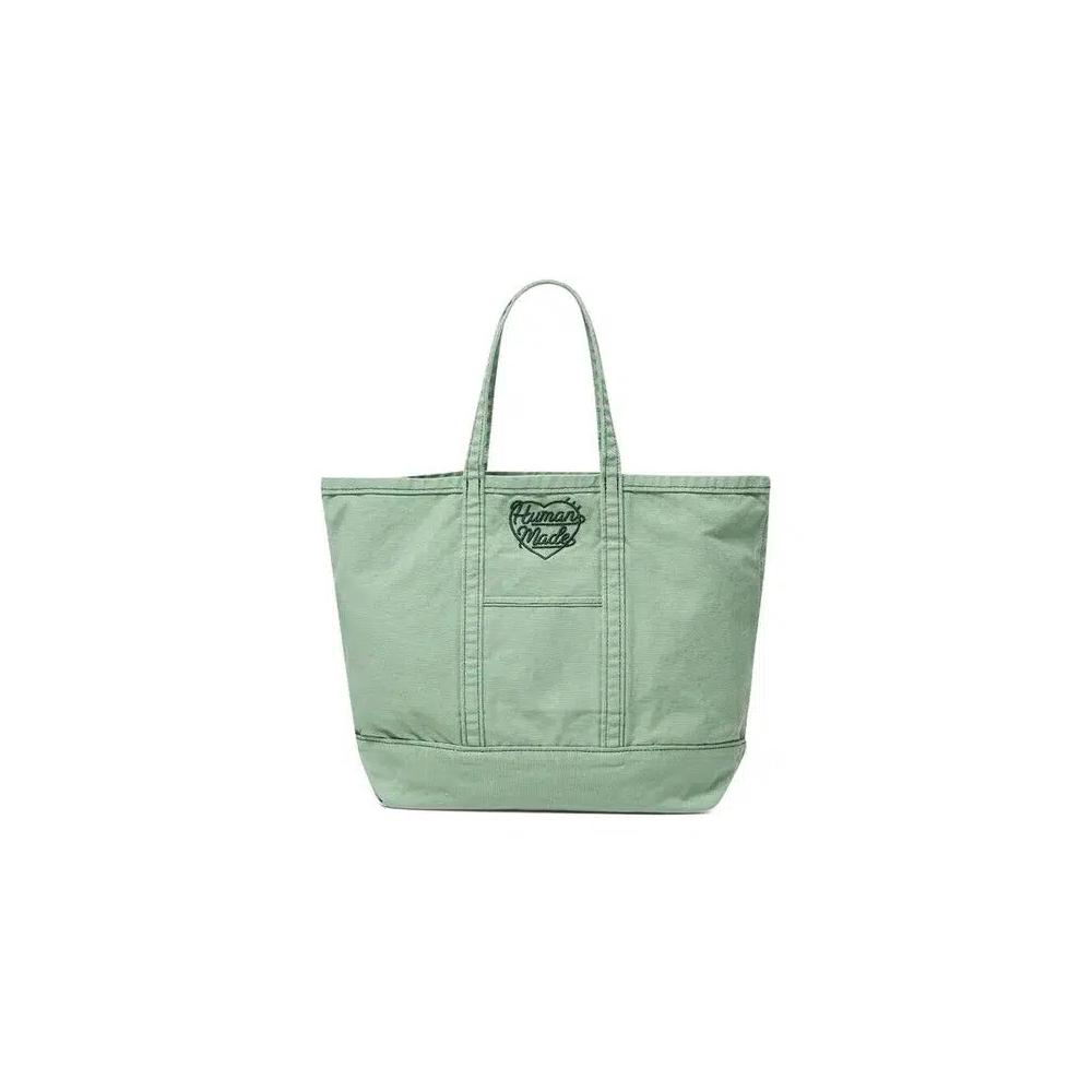Сумки-тоут Human Made Garment Dyed Tote Bag 'Green' 1