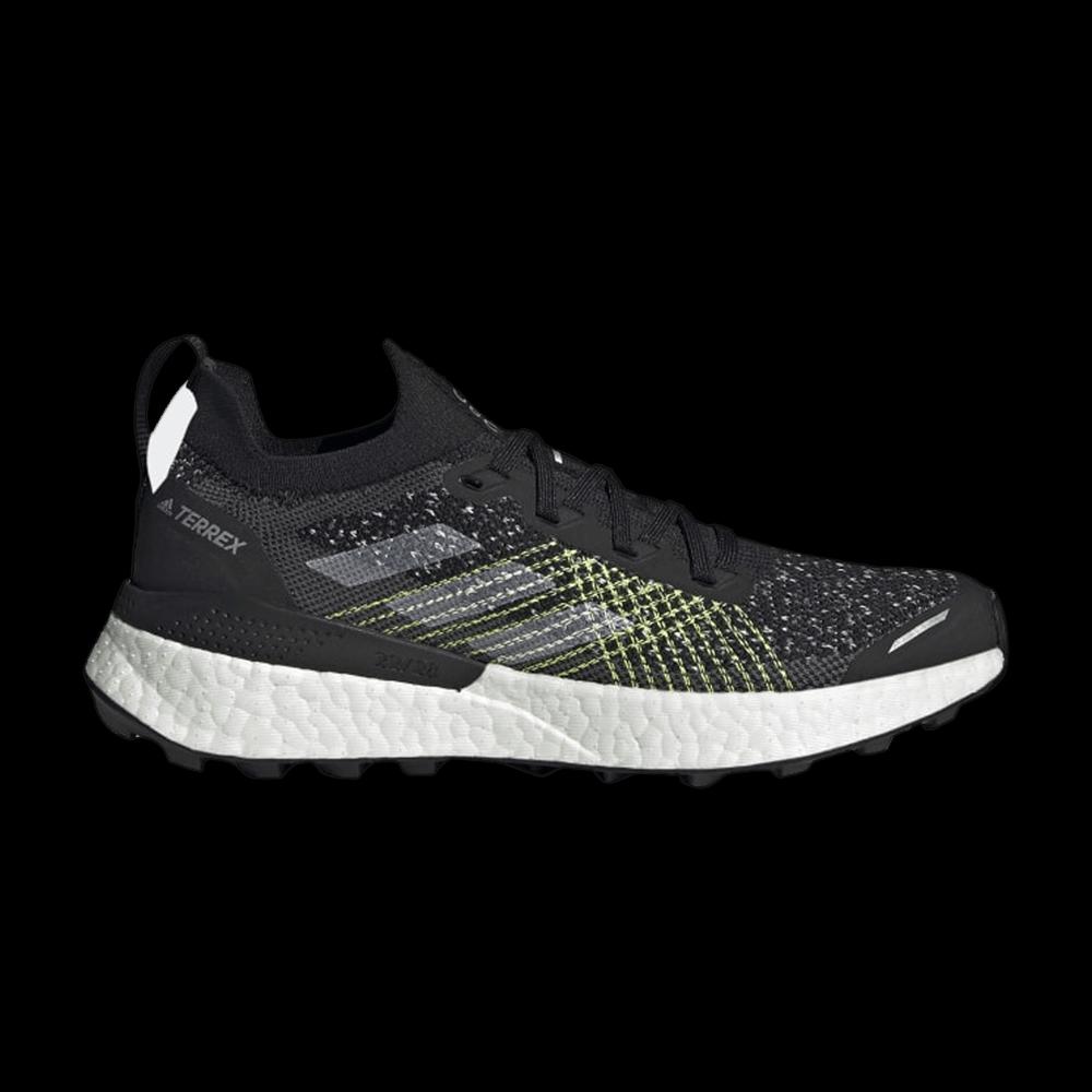 Кроссовки Adidas Wmns Terrex Two Ultra Primeblue 'Black Solar Yellow' 1