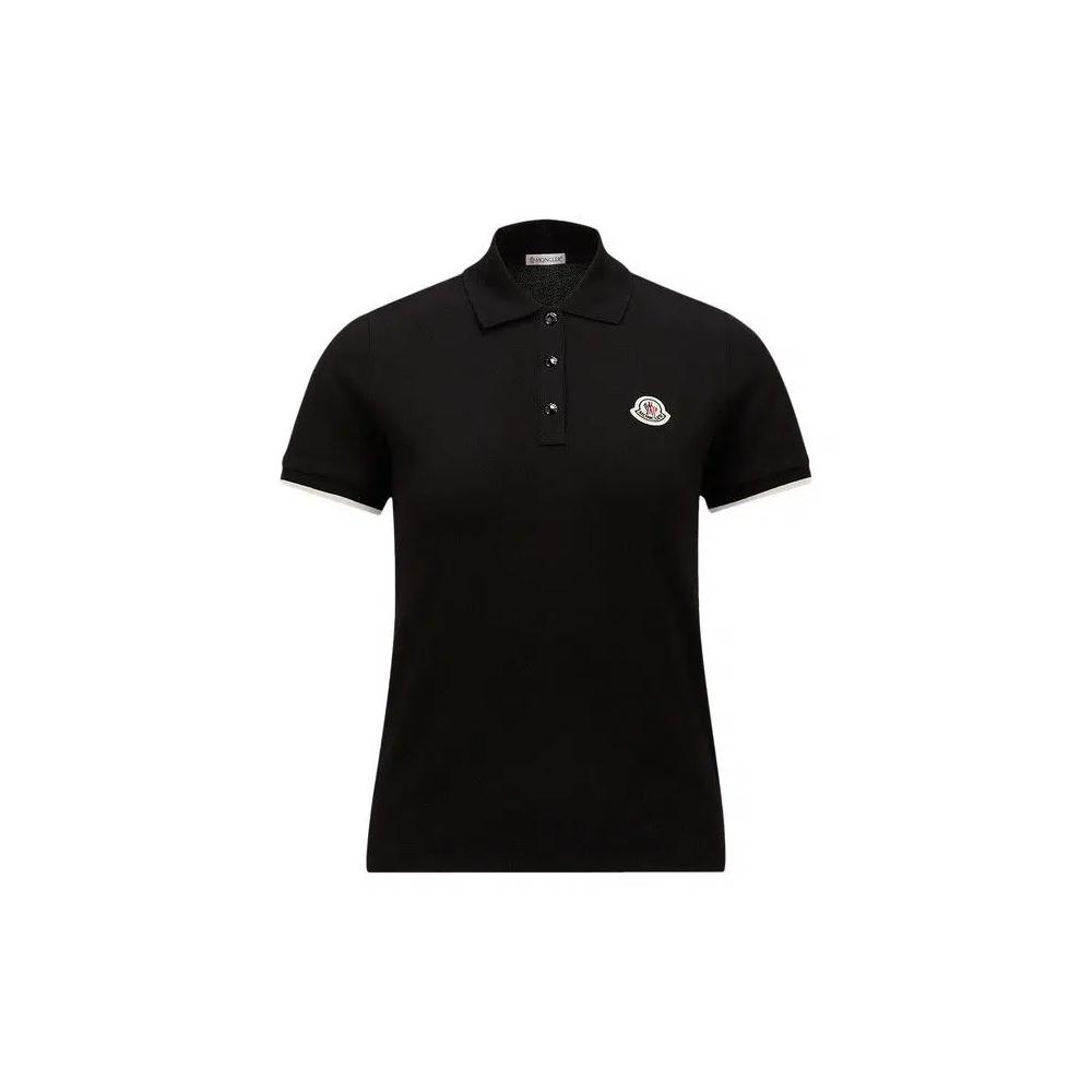 Поло Moncler Short-Sleeve Polo 'Black' 1