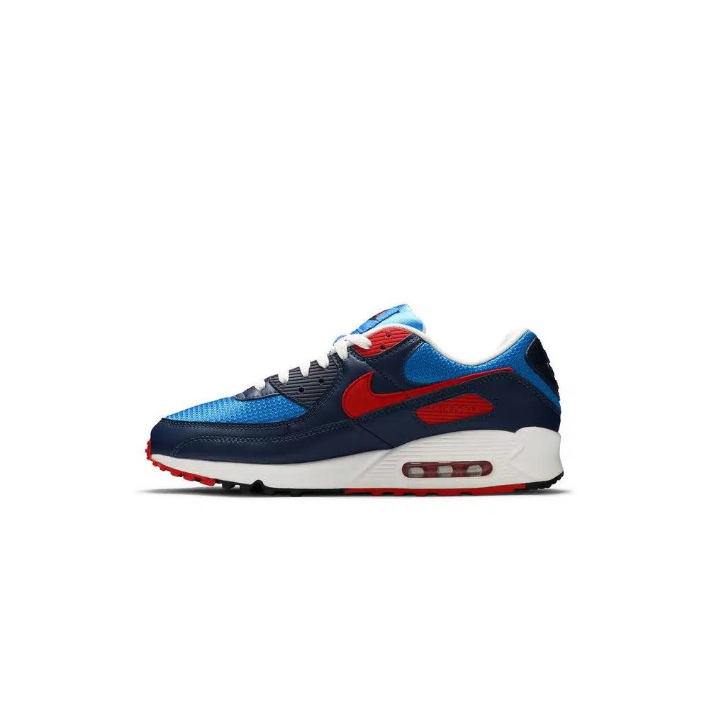 Кроссовки Nike Air Max 90 'Photo Blue University Red' 3