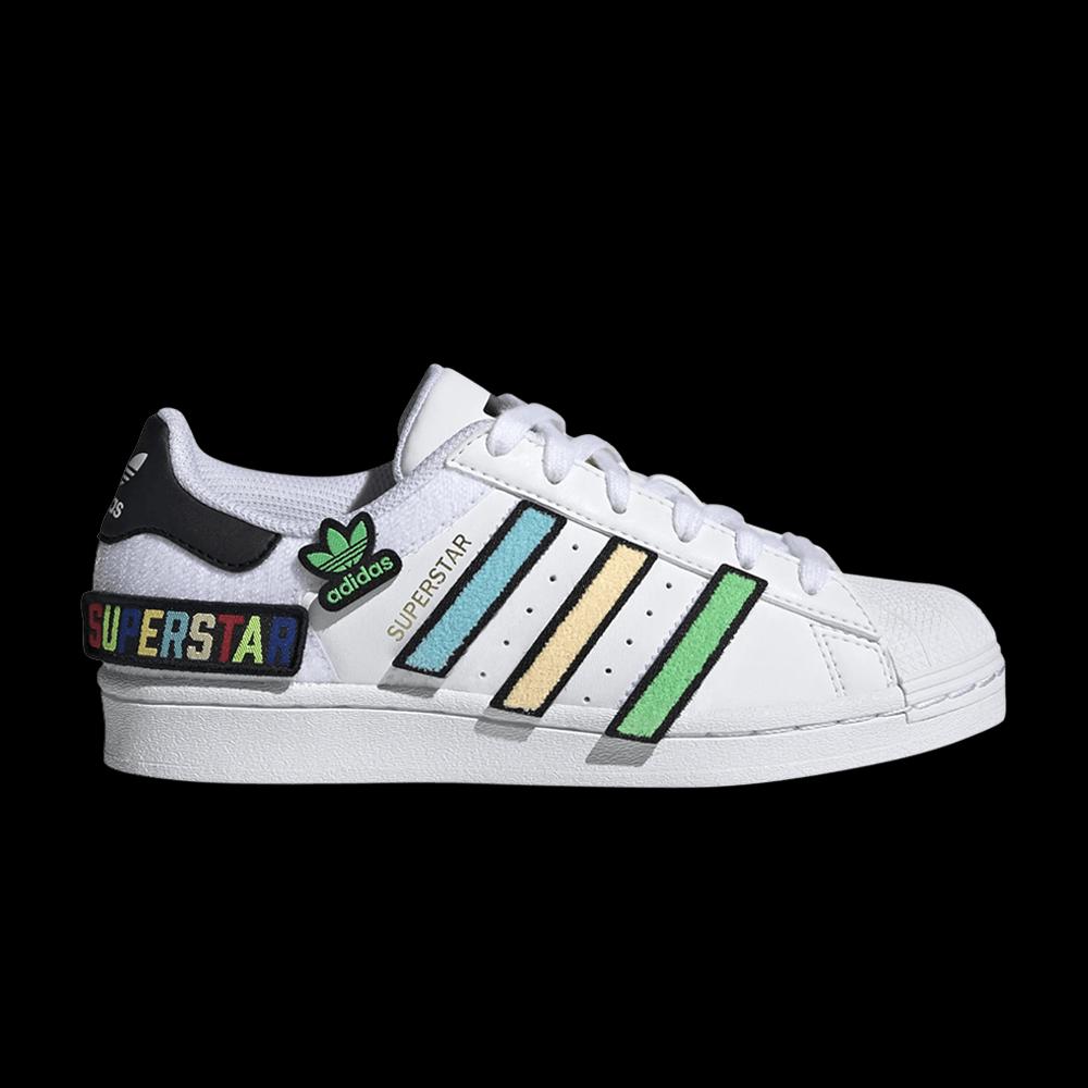 Кроссовки Adidas Superstar J 'Patches' 1