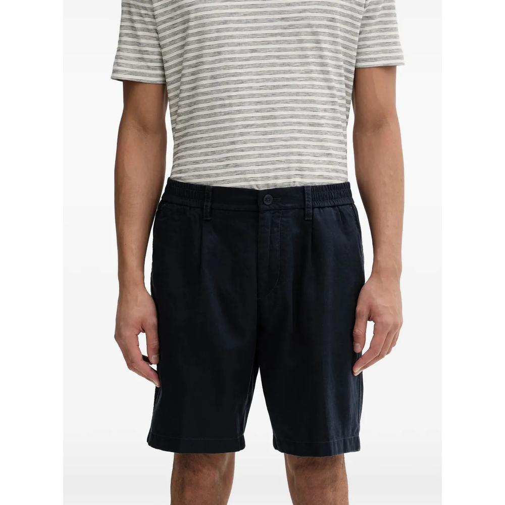 elasticated pleated shorts 2