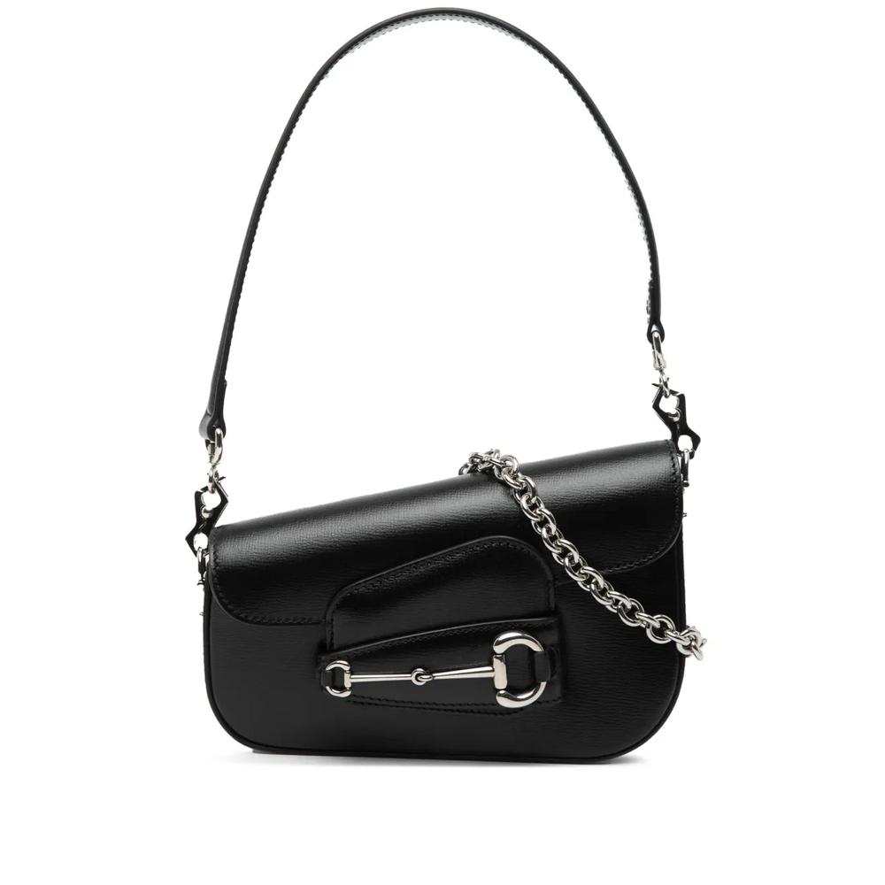 Сумка-сэтчел Mini Leather Asymmetric Horsebit 1955 (2016-2025 годы) 1
