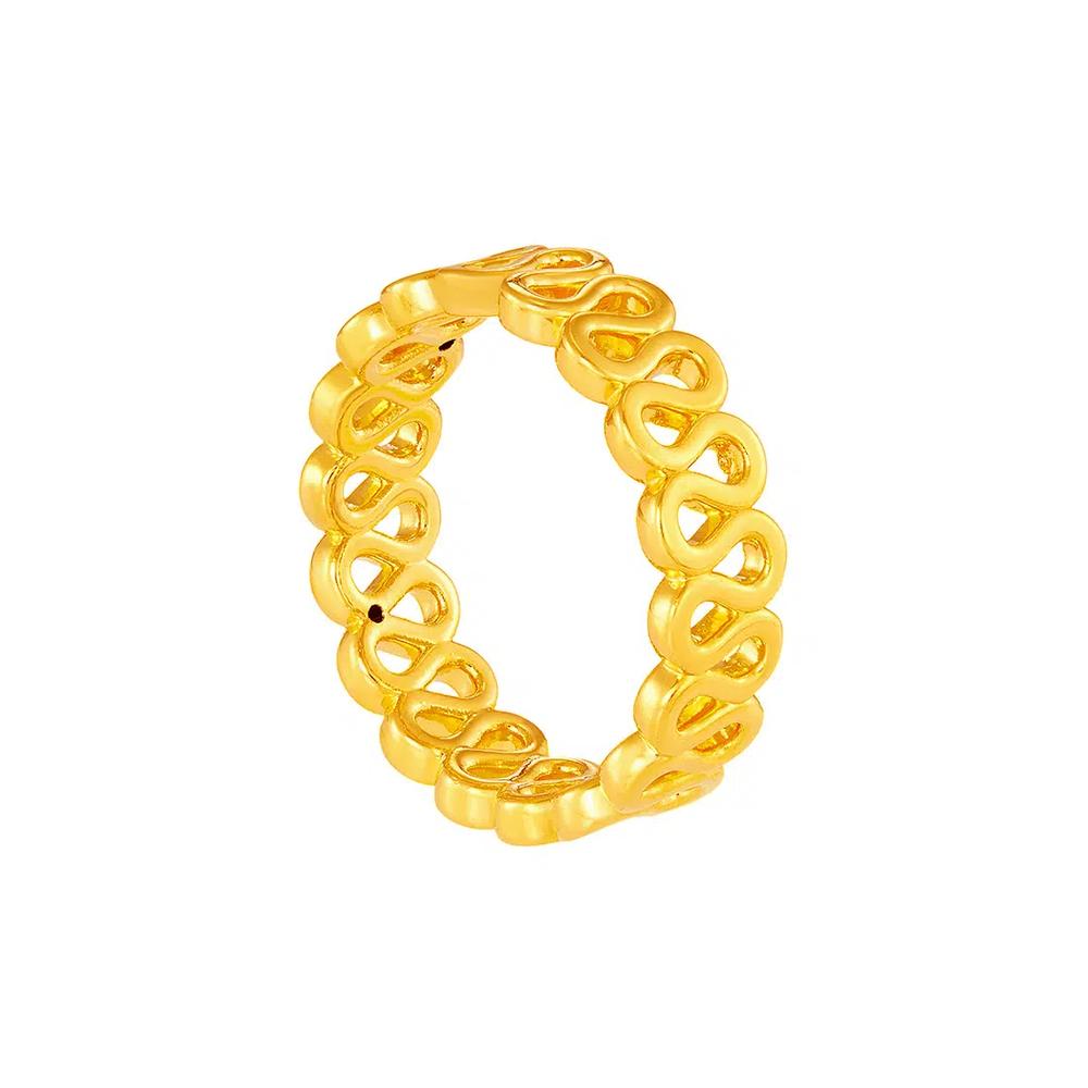 HABIB 999/24K Желтое золото Кольцо 9GR00740225 4