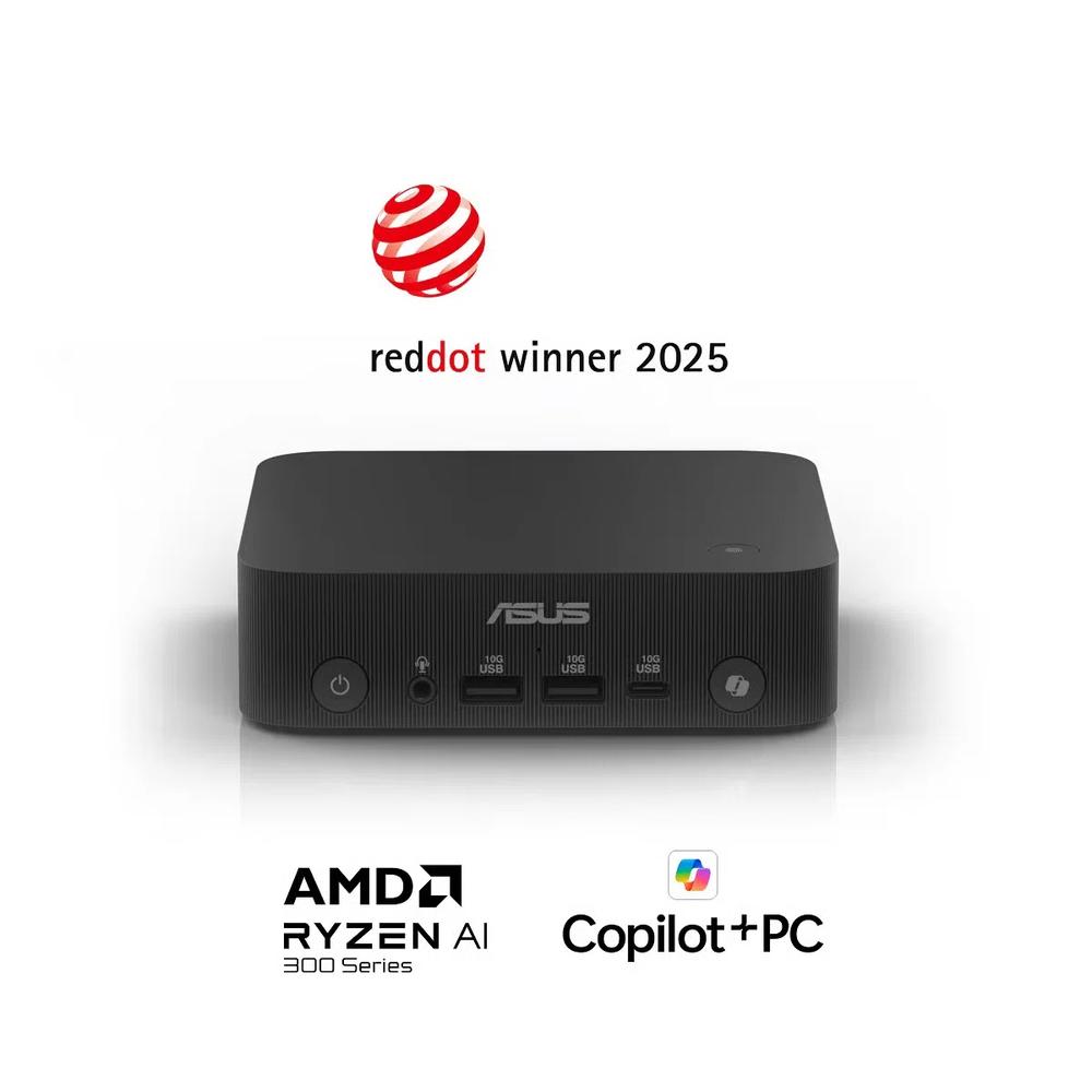 ASUS ExpertCenter PN54 мини-ПК (базовая конфигурация) - (AMD Ryzen AI 7 350 / AMD Radeon 860M / 2 x SO-DIMM DDR5 / 2 x M.2 2280 PCIe Gen4x4 / Wi-Fi 7) 1