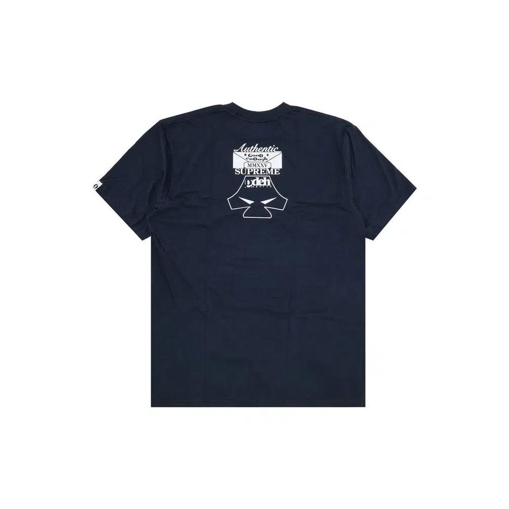 Топы Supreme x Goodenough Device Tee 'Navy' 2