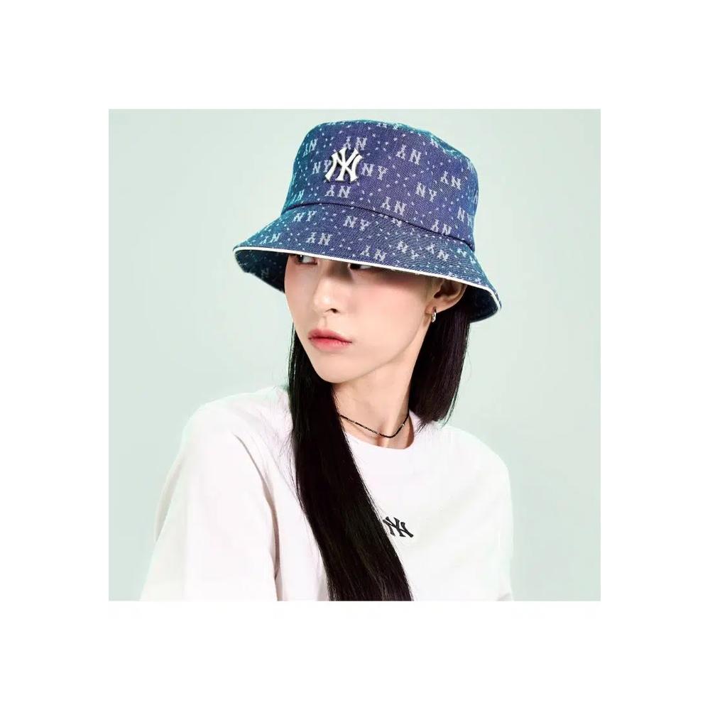 ДЕНИМОВАЯ ПААНАМА С МОНОГРАММОЙ NEW YORK YANKEES 3