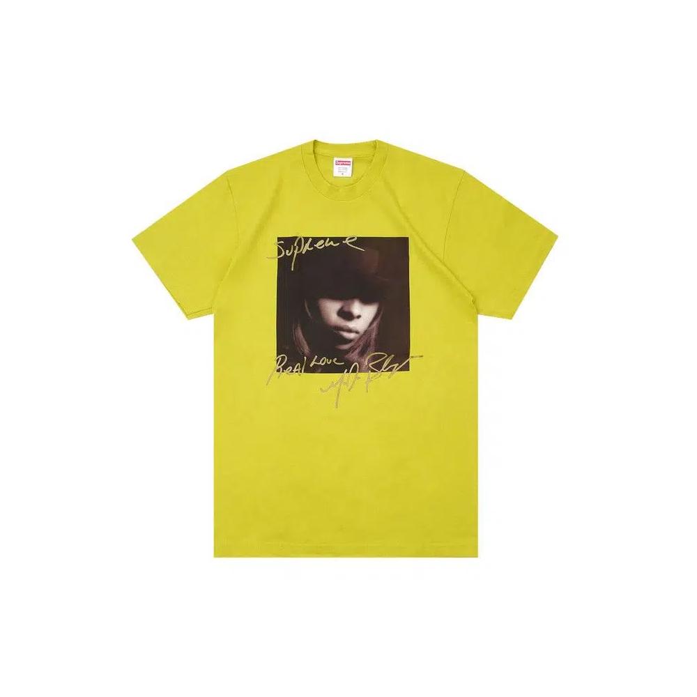Футболки Supreme Mary J. Blige Tee 'Серный' 1