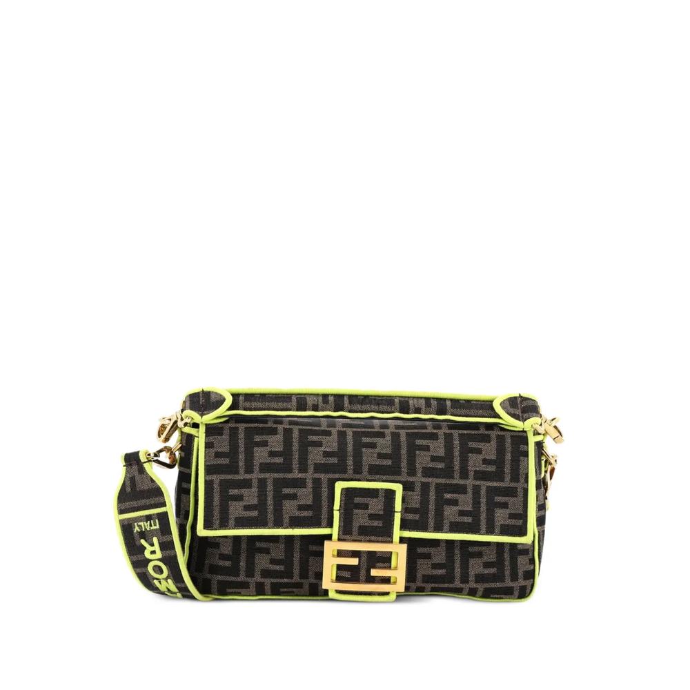 Сумка на плечо Baguette NM Bag из канваса с узором Zucca 1