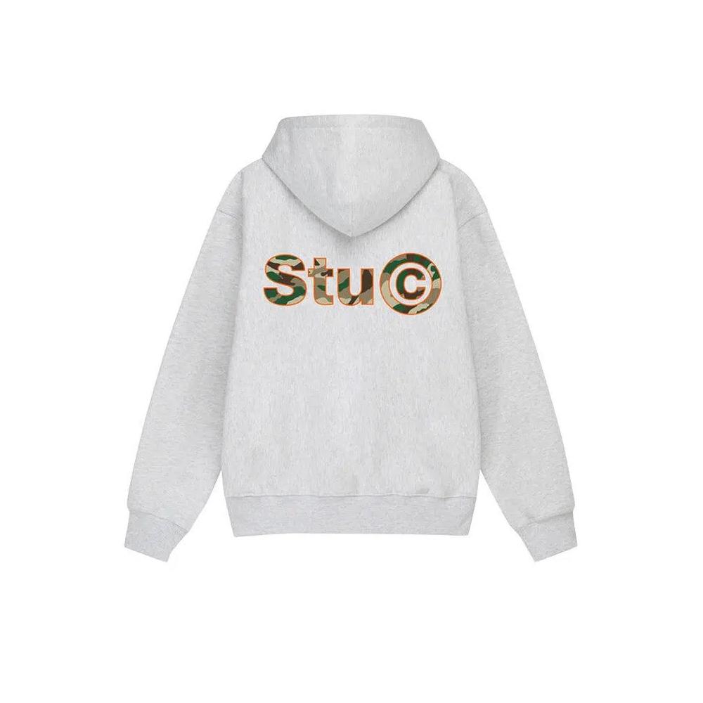 Худи Stussy Stu C. Hoodie "Ash Heather" 2