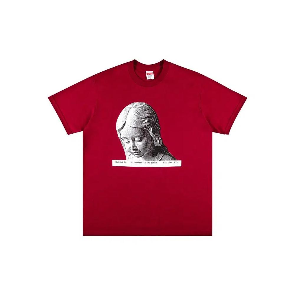 Футболки Supreme Everywhere Tee 'Cardinal' 1