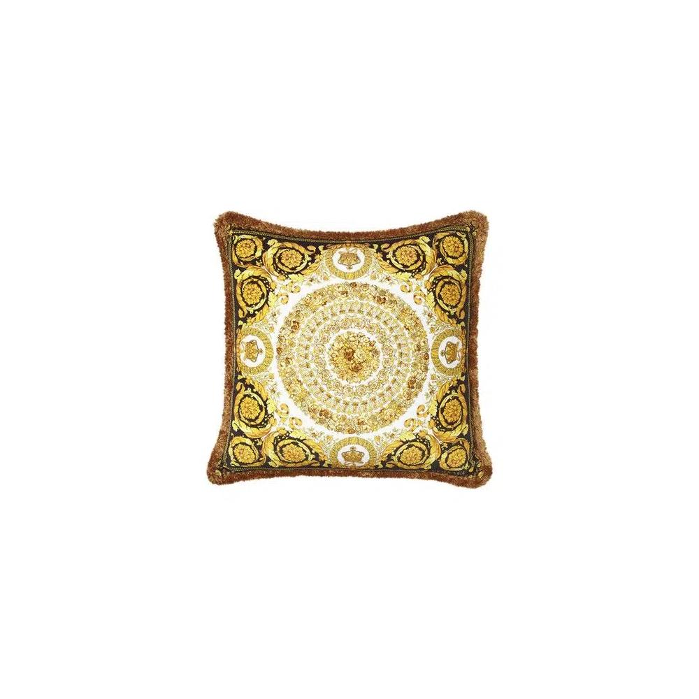 Подушка Versace Barocco «Черный/Золотой» 2