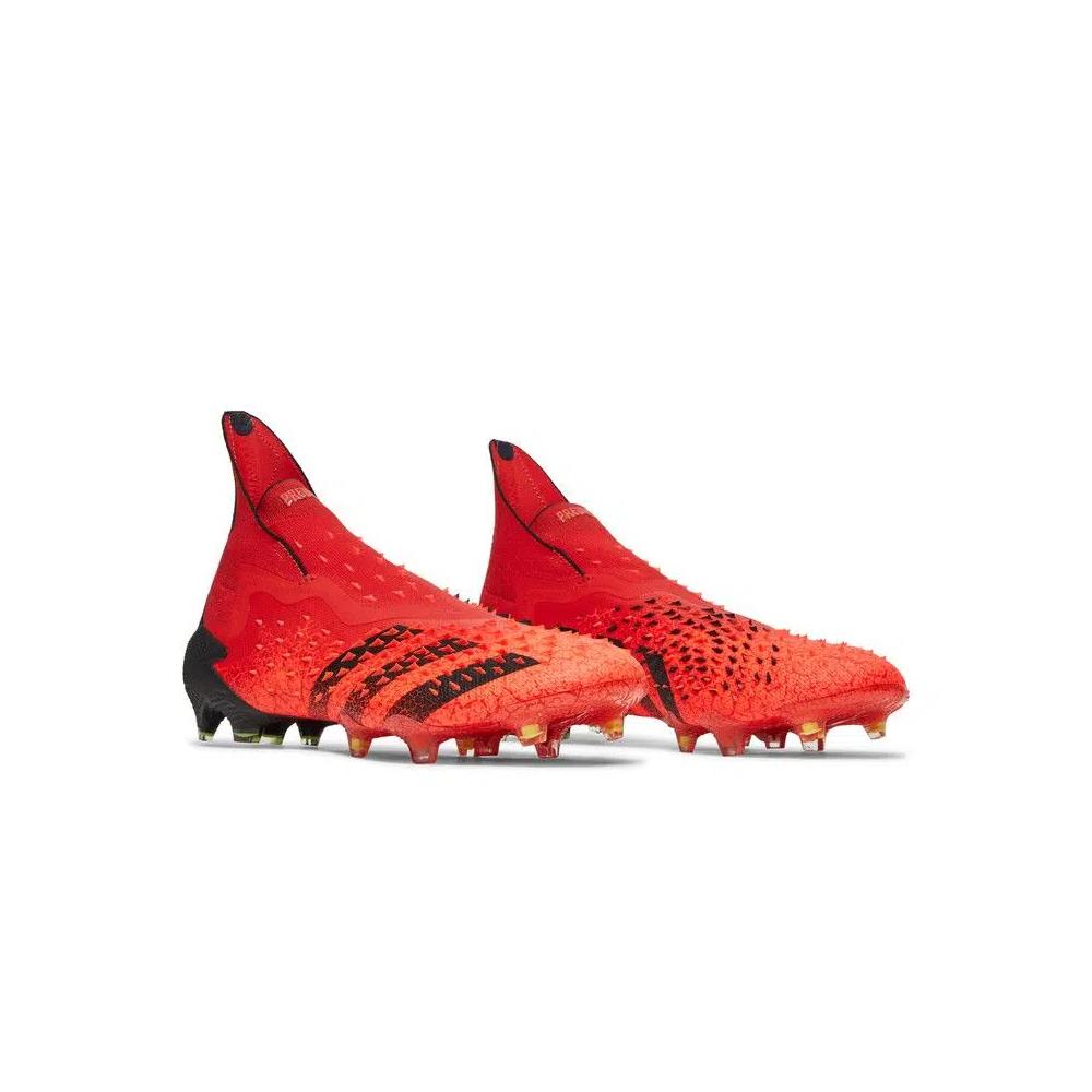 Бутсы Adidas Predator Freak+ FG 'Demonskin - Solar Red' 8