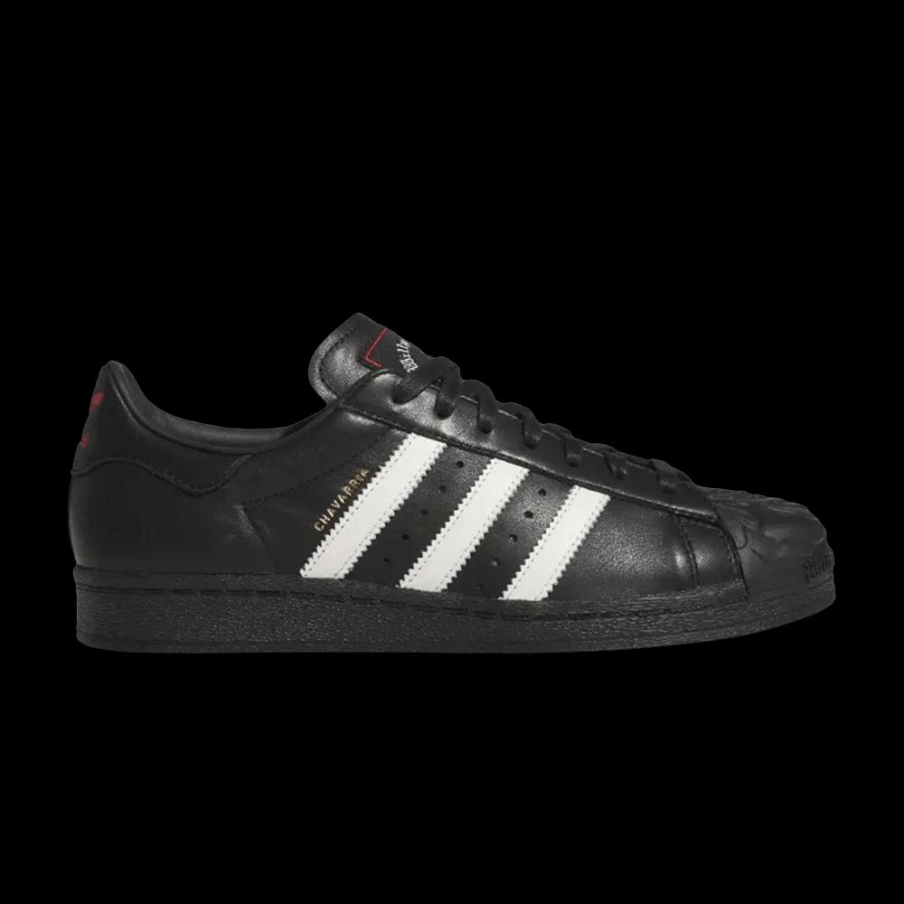 Обувь Willy Chavarria x adidas Superstar 'Core Black Off White' 1