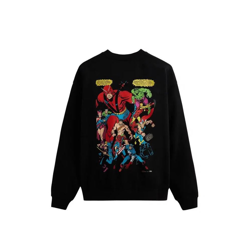 Свитеры Kith For Spider-Man Allies Vintage Crewneck 'Black' 2