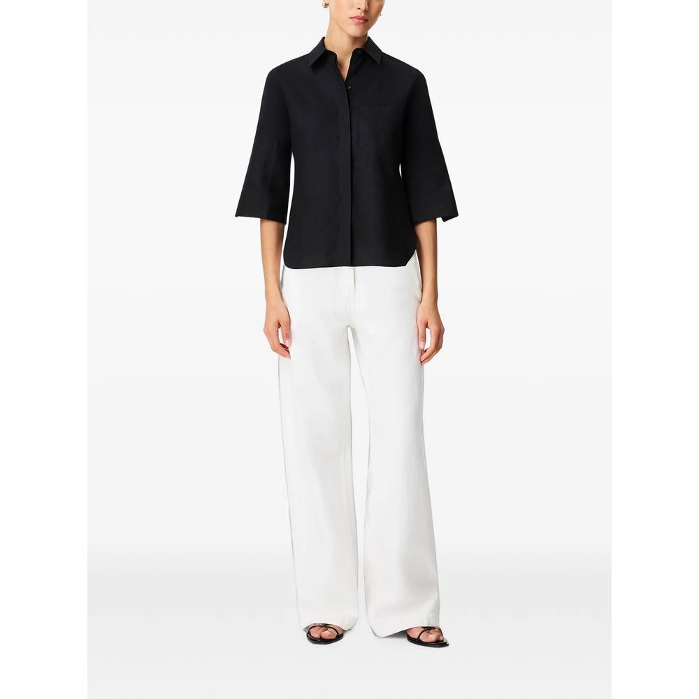 French-cuff linen blouse 2