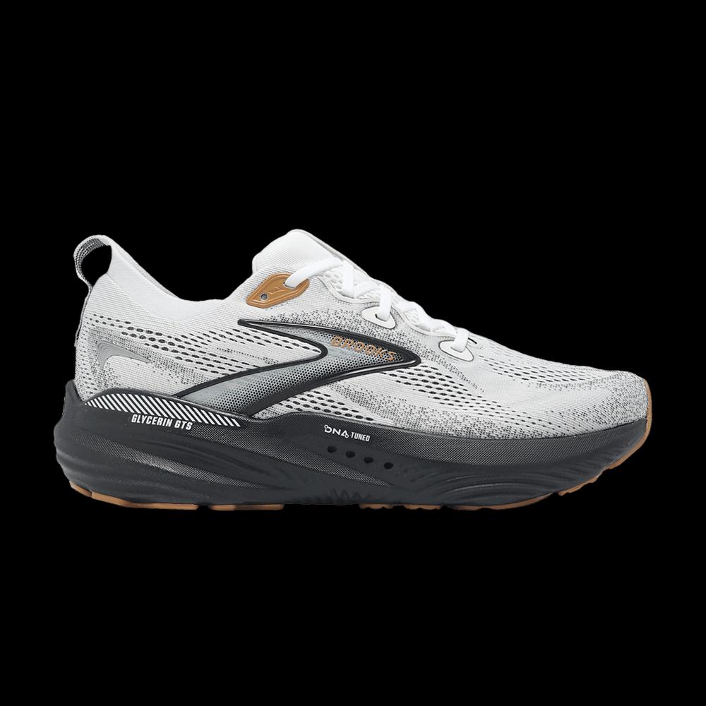 Кроссовки Brooks Glycerin GTS 22 'White Grey Black' 1