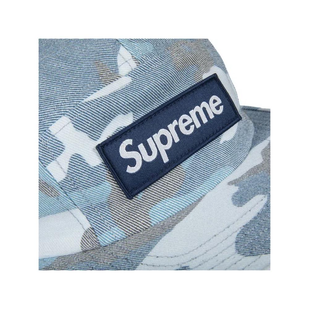 Кепки Supreme Washed Out Camo Camp Кепка «Синий» 2