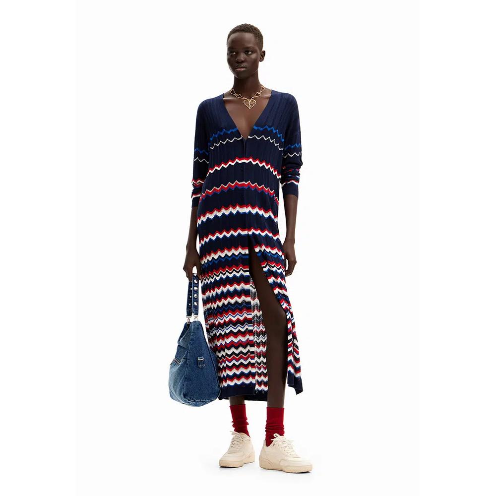 Desigual Woman Wave миди-жакет. 5