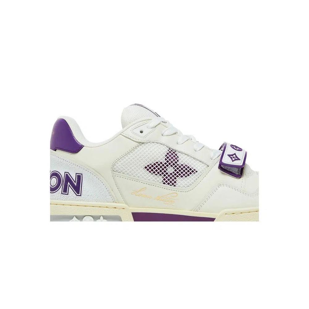 Кроссовки Louis Vuitton Trainer 'Violet Mesh' 2