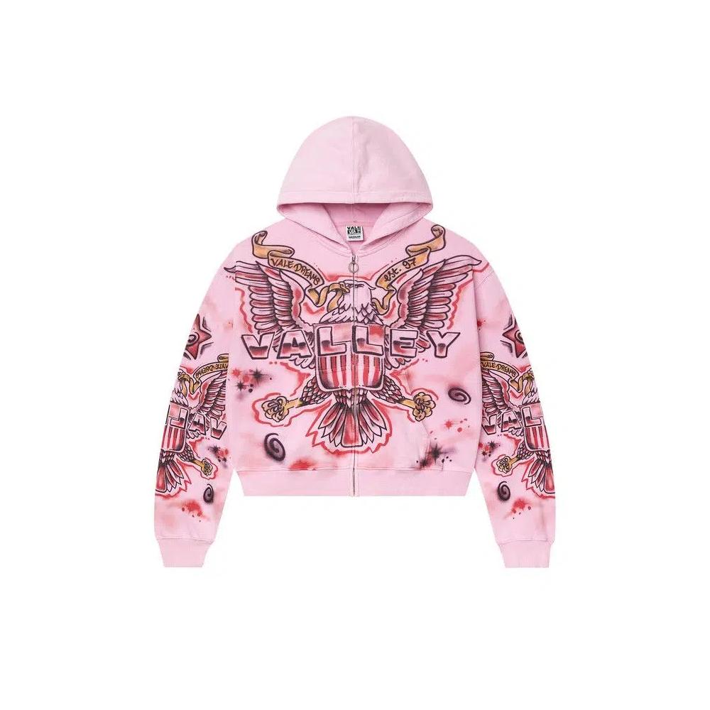 Топы Vale Forever Flag Zip Up 'Розовый' 1