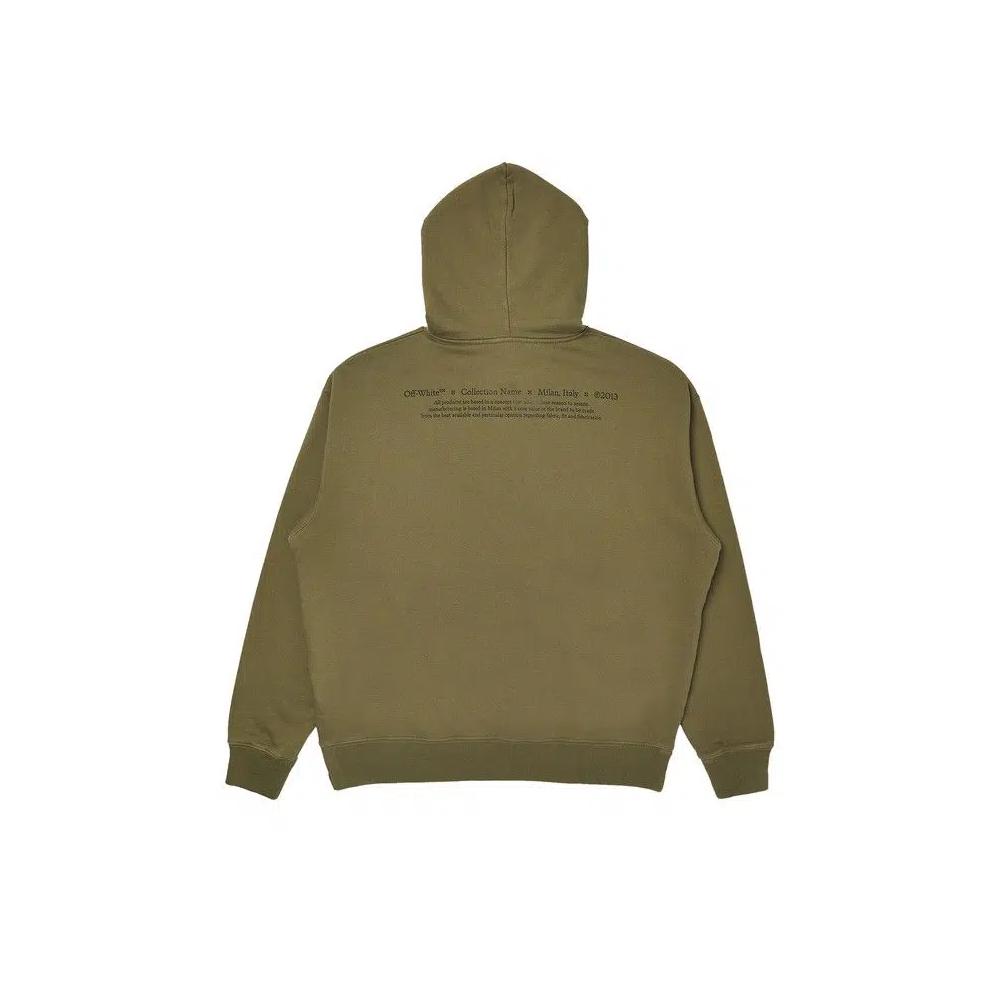 Худи Off-White Caravaggio Boy Skate Hoodie 'Greenmulticolor' 2